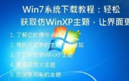  Win7系统下载教程：轻松获取仿WinXP主题，让界面更加舒适！