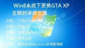  Win8系统下更换GTA XP主题的详细步骤