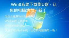  Win8系统下载到U盘，让你的电脑焕然一新！
