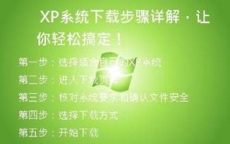 XP系统下载步骤详解，让你轻松搞定！