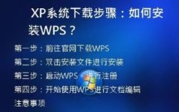 XP系统下载步骤：如何安装WPS？