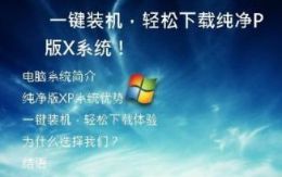 一键装机，轻松下载纯净版XP系统！