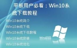  平板用户必看：Win10系统下载教程
