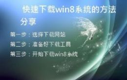 快速下载win8系统的方法分享