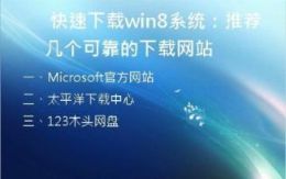 快速下载win8系统：推荐几个可靠的下载网站