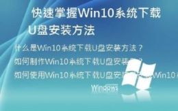 快速掌握Win10系统下载U盘安装方法