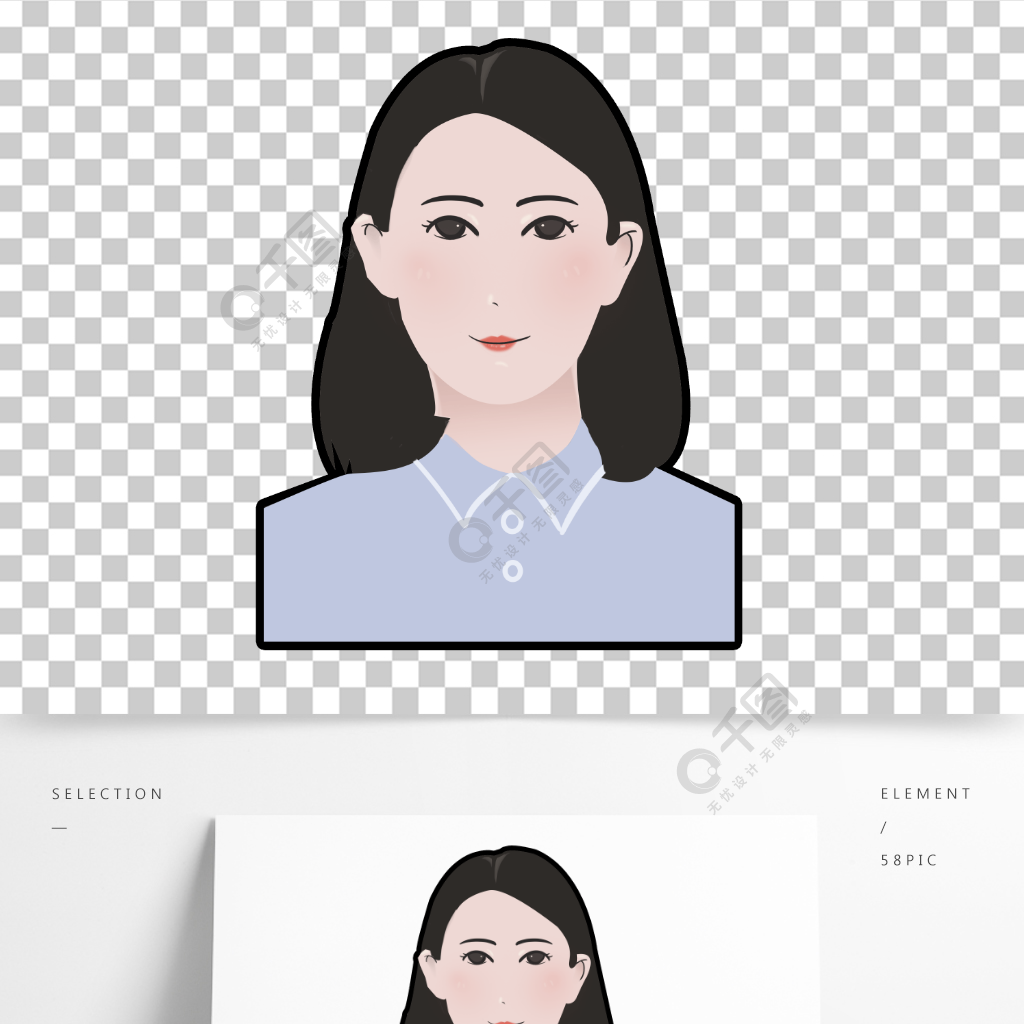 卡通证件照_证件卡通照片_证件照卡通化