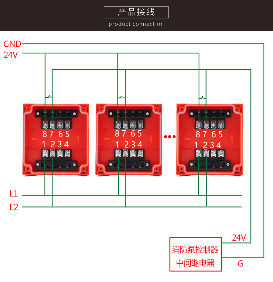 接线型号按钮消火栓怎么接线_接线型号按钮消火栓怎么接_消火栓按钮接线型号