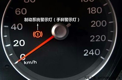 警告灯亮制动系统不工作_警告灯亮制动系统故障_制动系统警告灯亮