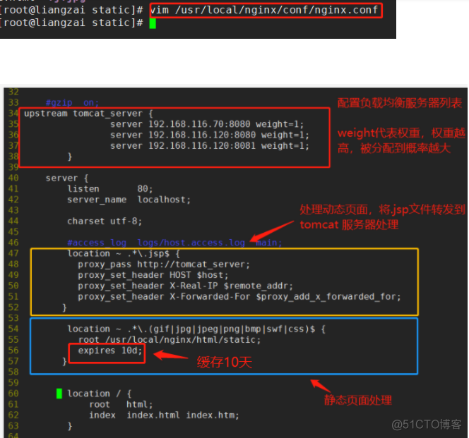 nginx负载均衡配置两个tomcat_负载均衡配置华为_负载均衡配置命令
