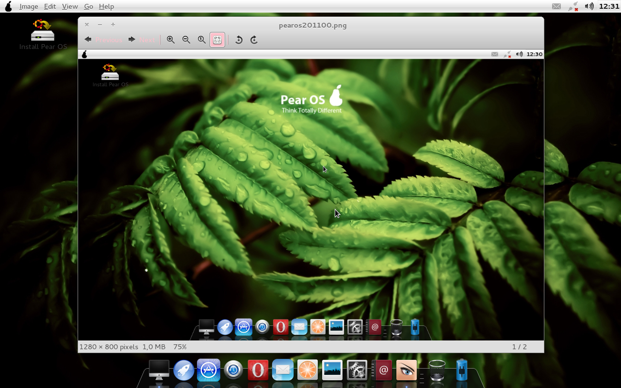 pear os 安装_安装包_安装微信