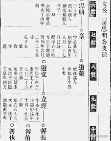 代代相传家谱 